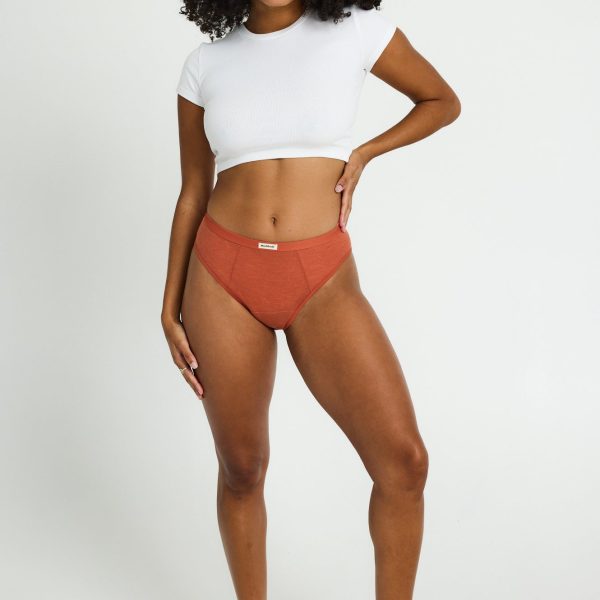 Biodegradable Brief Light Ginger Red