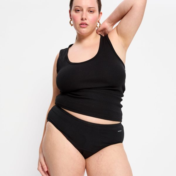 Basic Mid-Rise Brief Super Black