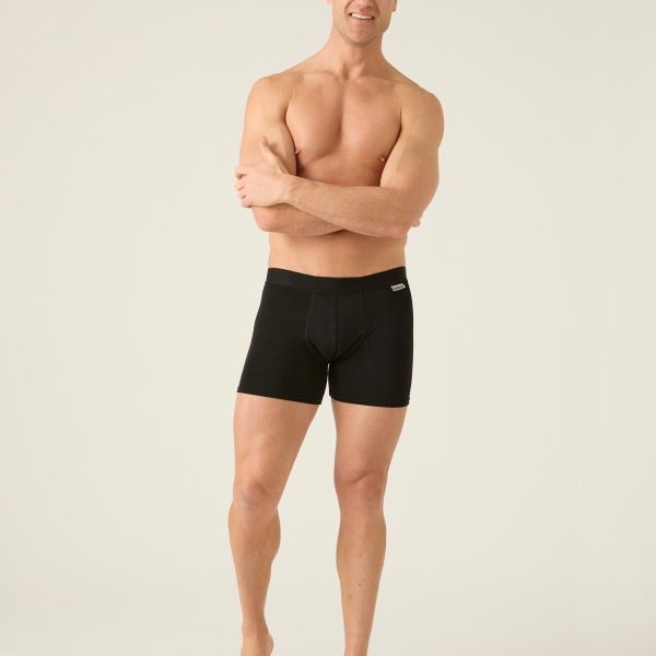 Basic Men's Ultra Leak-Proof Trunk Black