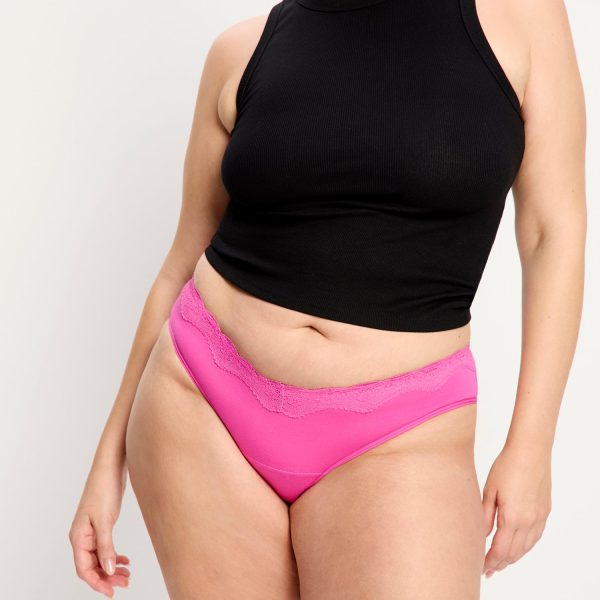 Cassia V Cheeky Brief Light Electric Fuchsia