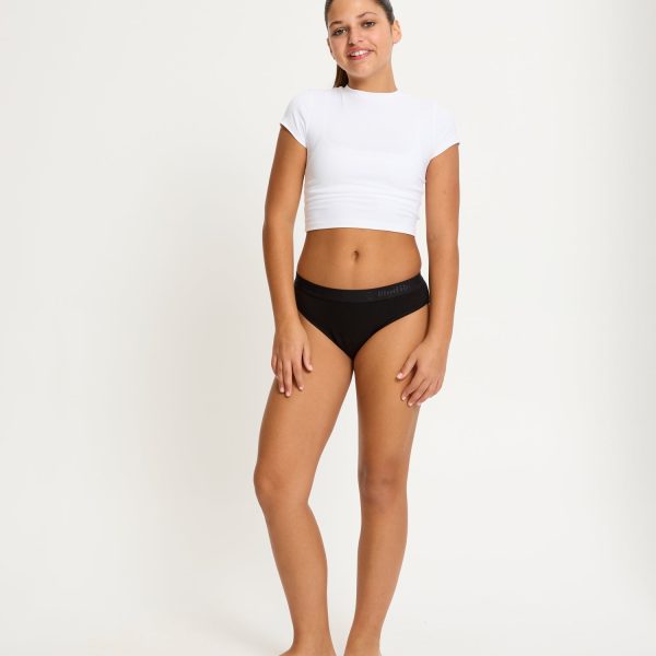 Teen Hipster Bikini Moderate Black