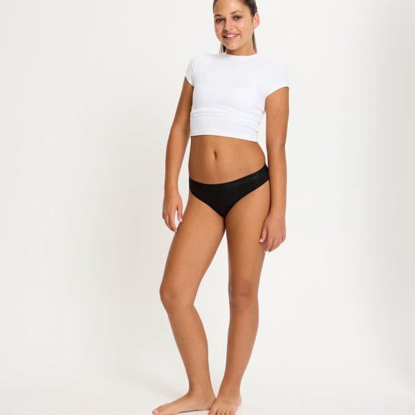 Teen Hipster Bikini Super Black