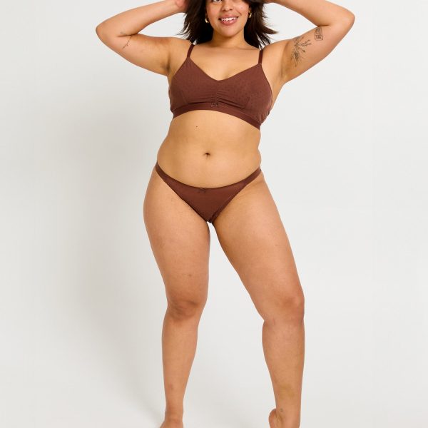 Boudoir Tanga Brief Light Espresso