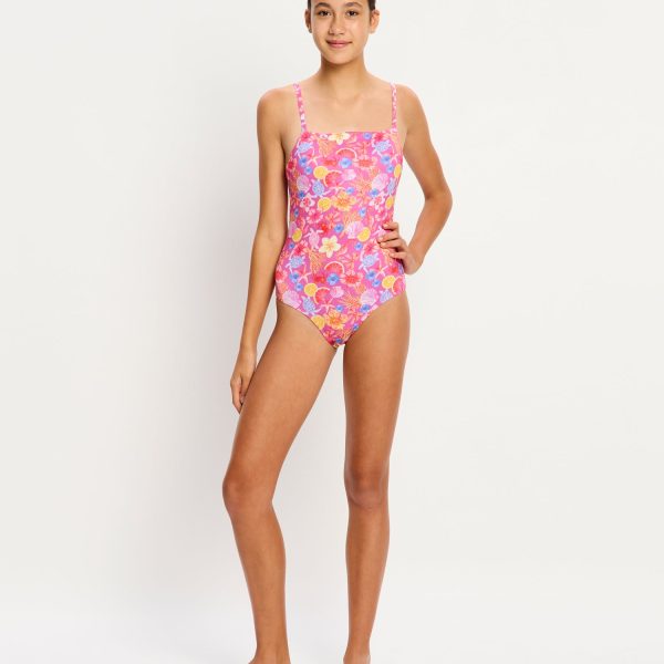 Marine Dream Teen Swimwear One Piece Light Tropicana Crush
