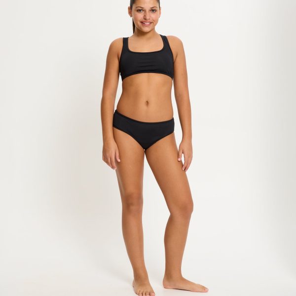 Teen Swimwear Bikini Brief Light Black