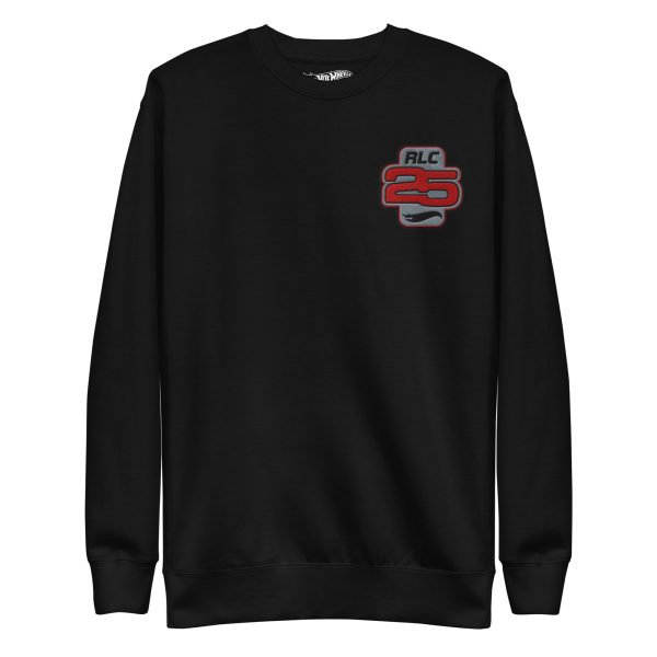 Hot Wheels 2025 RLC Membership Embroidered Black Sweatshirt | GamersHolic.shop - Buy Now