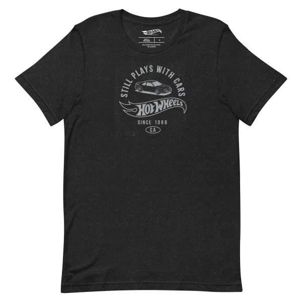 Hot Wheels "Still Plays with Hot Wheels Cars" Black T-Shirt | GamersHolic.shop - Buy Now